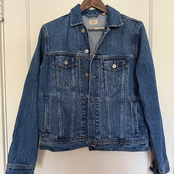 J.Crew Denim Jean Jacket - Men's Medium NWOT - Picture 1 of 4